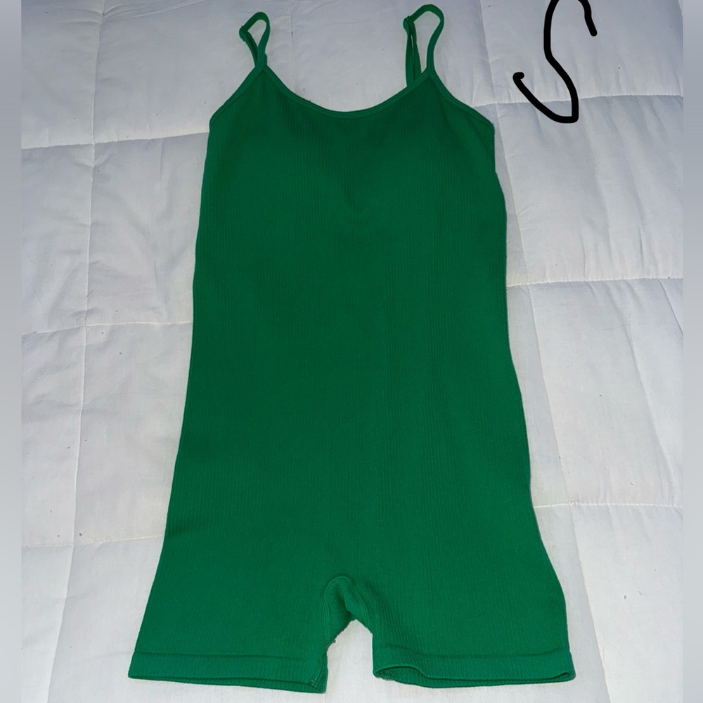 New Directions Green Jumpsuit
